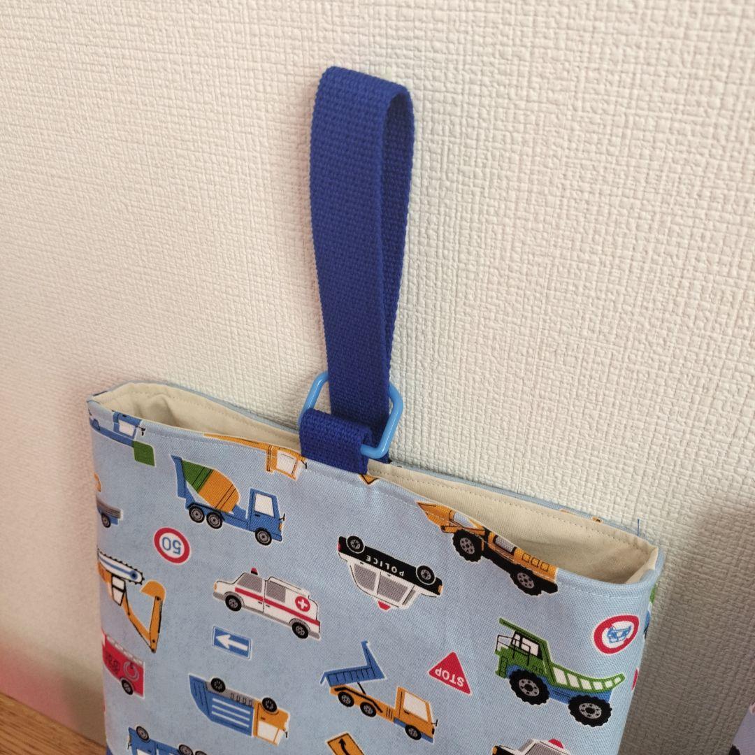 ♬58ちゃむさま　ハンドメイドオーダー専用☆はたらく車たち　ライトブルー