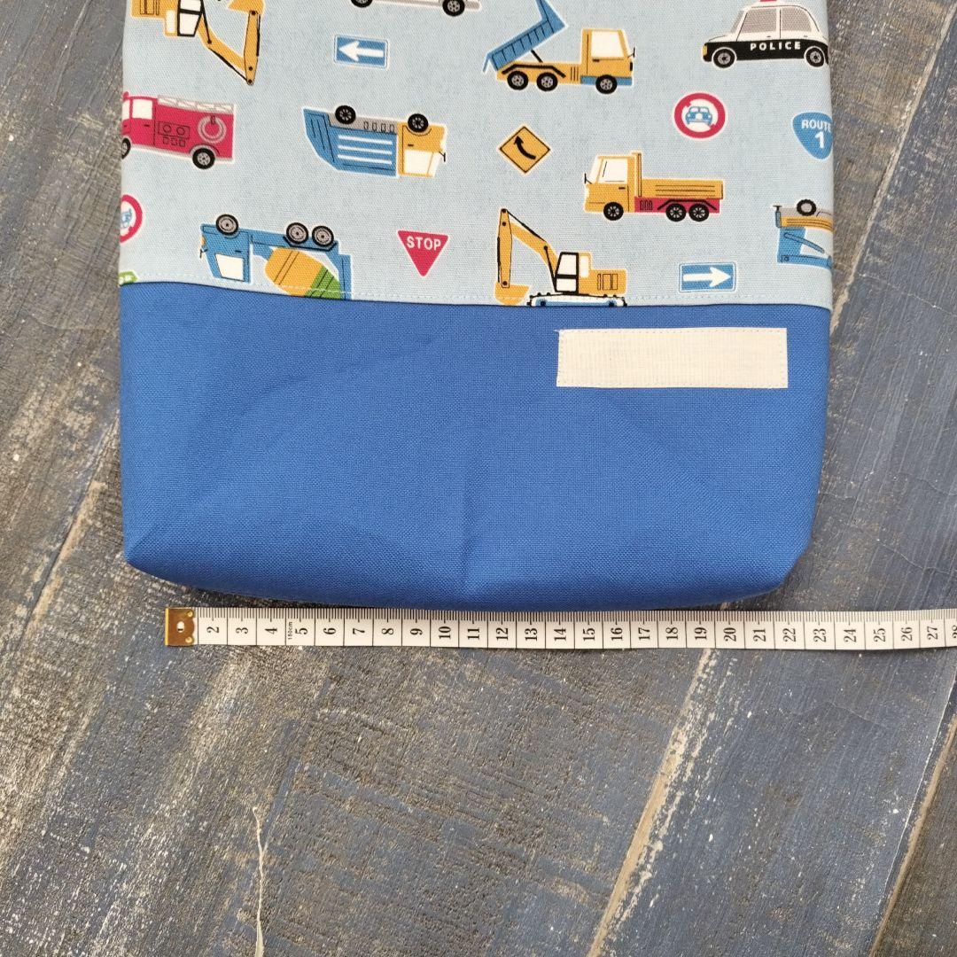 ♬58ちゃむさま　ハンドメイドオーダー専用☆はたらく車たち　ライトブルー