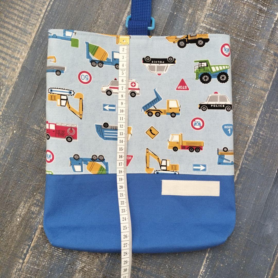 ♬58ちゃむさま　ハンドメイドオーダー専用☆はたらく車たち　ライトブルー