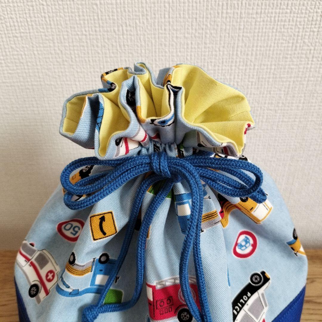 ♬58ちゃむさま　ハンドメイドオーダー専用☆はたらく車たち　ライトブルー