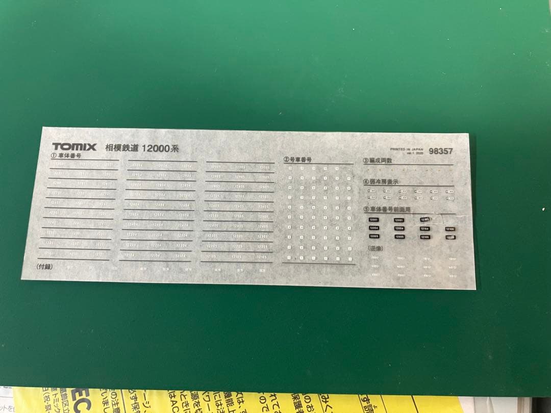 TOMIX 98357 相鉄12000系基本セット