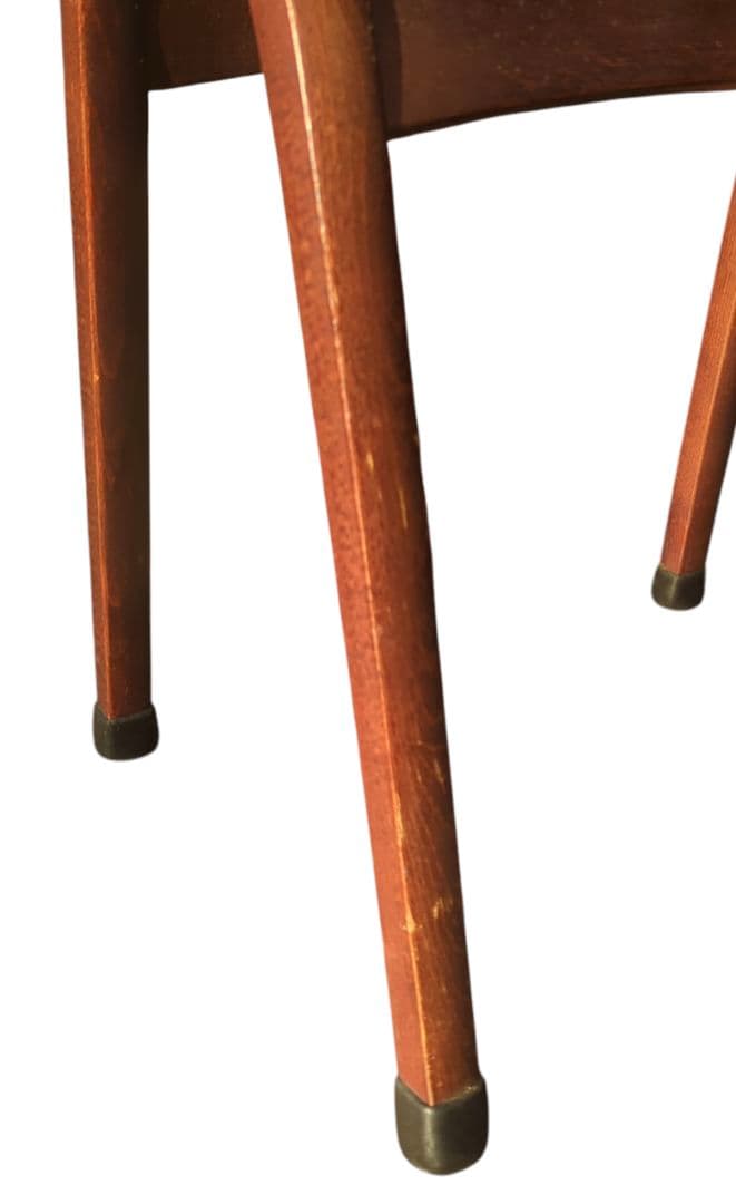 秋田木工　スタッキングスツール　ブラック　剣持勇　曲木