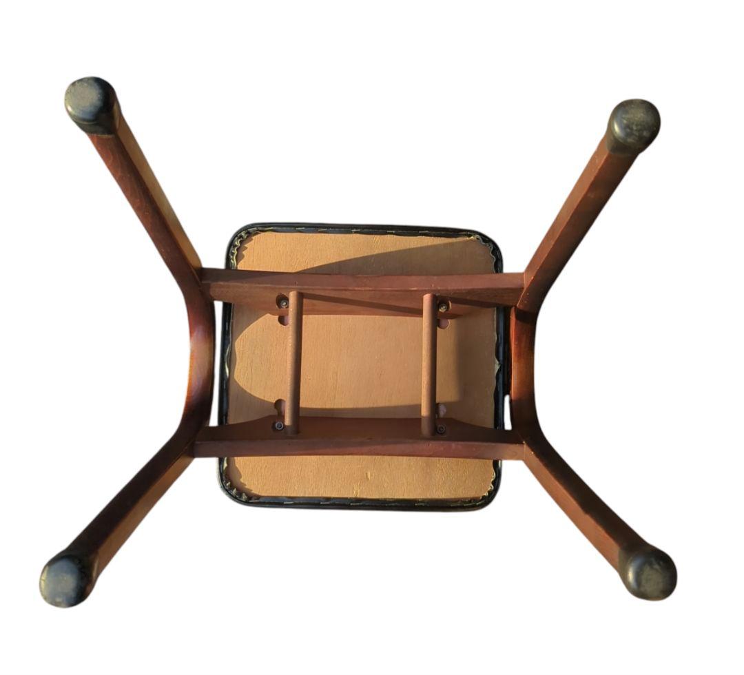 秋田木工　スタッキングスツール　ブラック　剣持勇　曲木