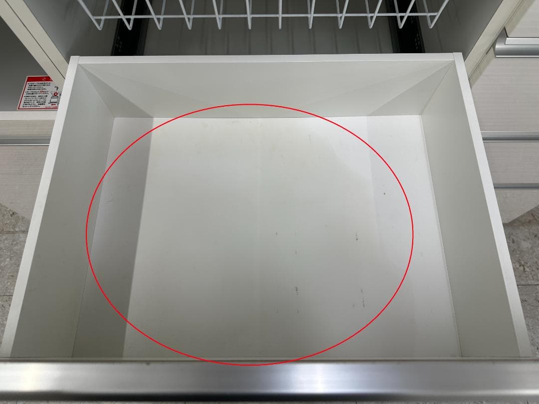 KEYUCA　食器棚　カリノ　フローラⅢ　ホワイト