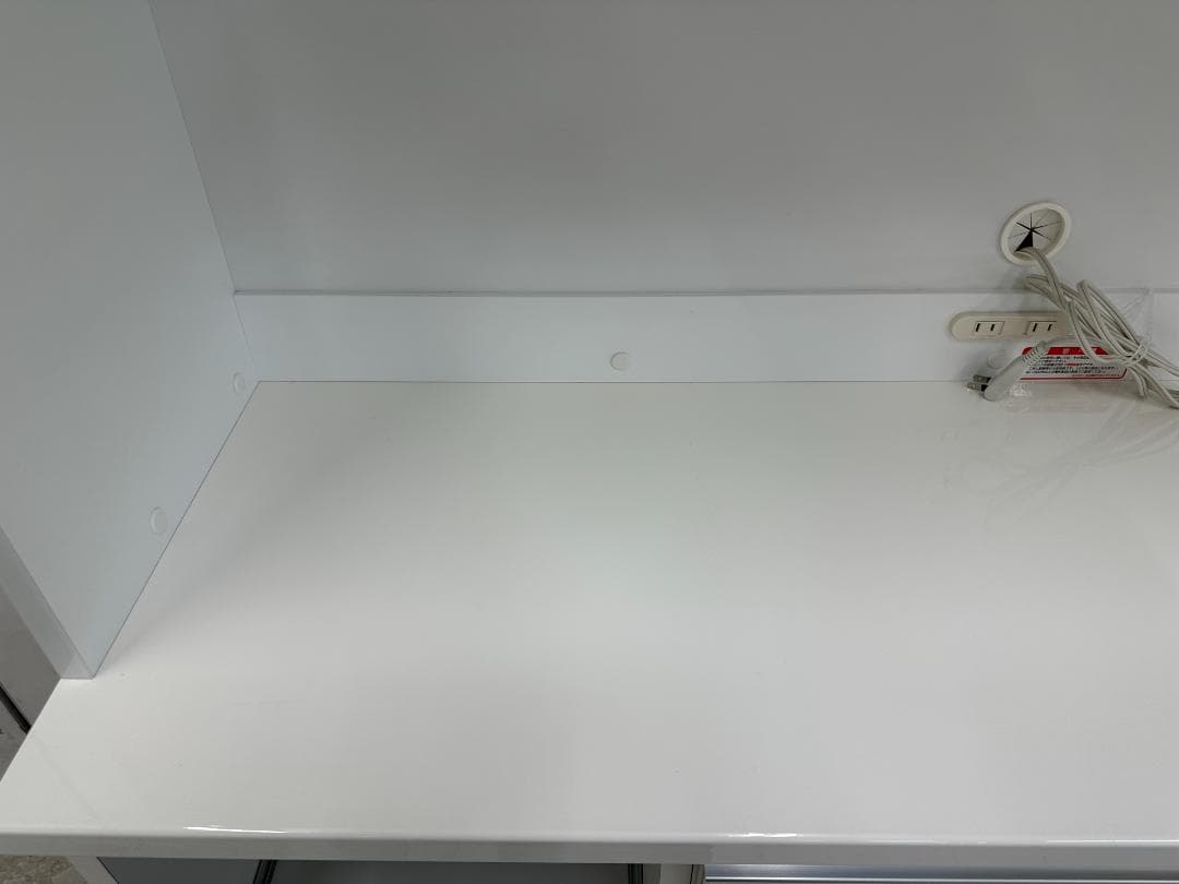 KEYUCA　食器棚　カリノ　フローラⅢ　ホワイト