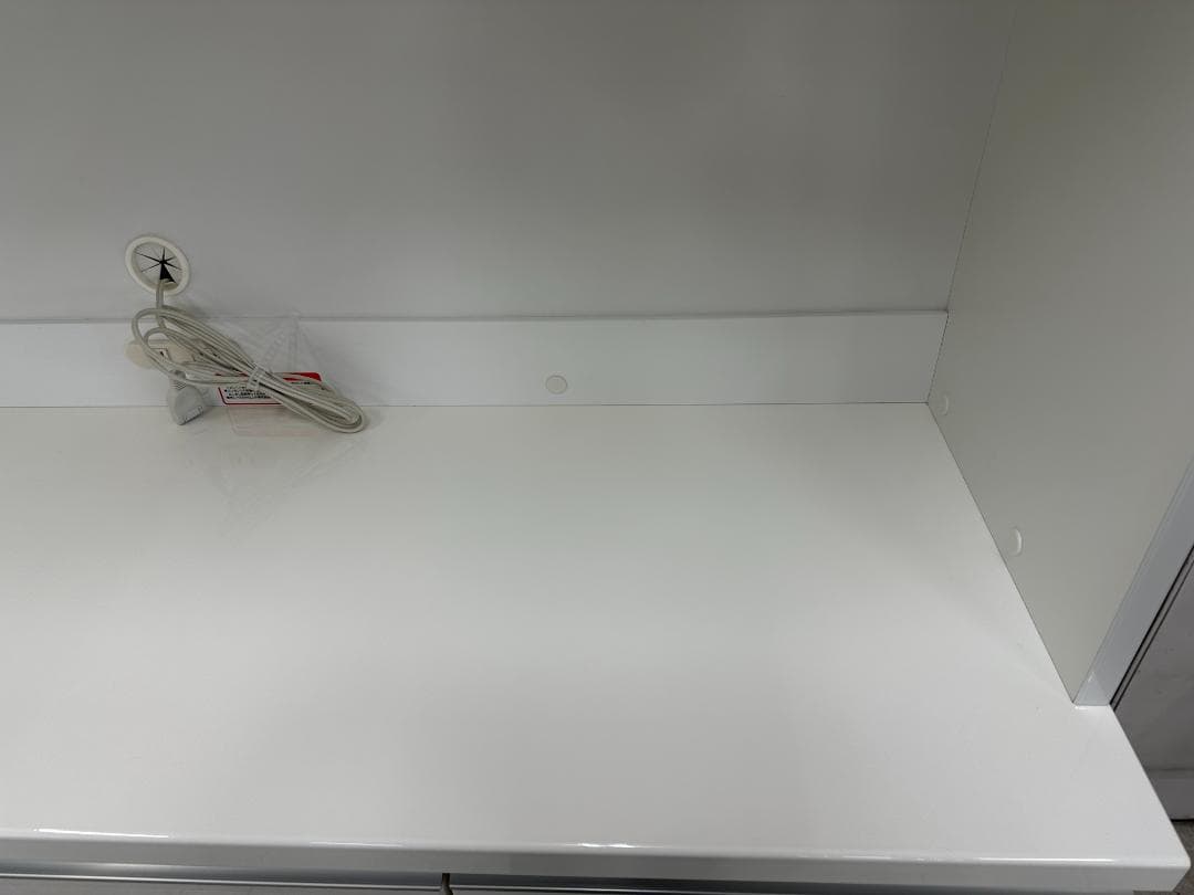 KEYUCA　食器棚　カリノ　フローラⅢ　ホワイト