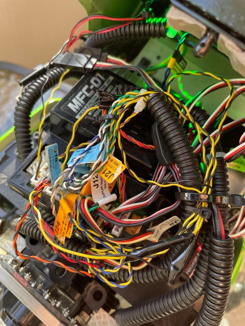 タミヤ 1/14 スカニア R620 6×4トップライン　煙突マフラーフルオペ