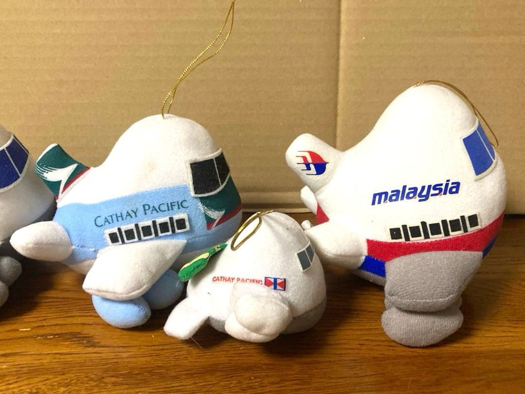セガ マレーシア航空 ルフトハンザ キャセイパシフィック ぬいぐるみ 当時物