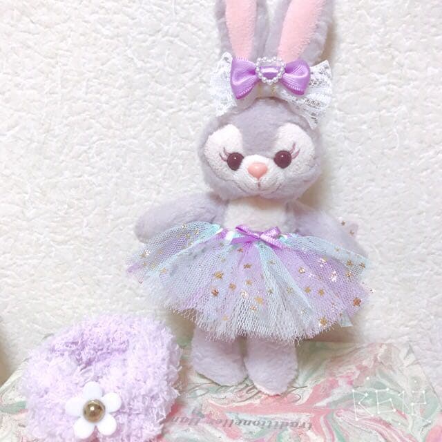 ステラルー♡コスチューム♡ぬいば♡パープルブルーフラワー