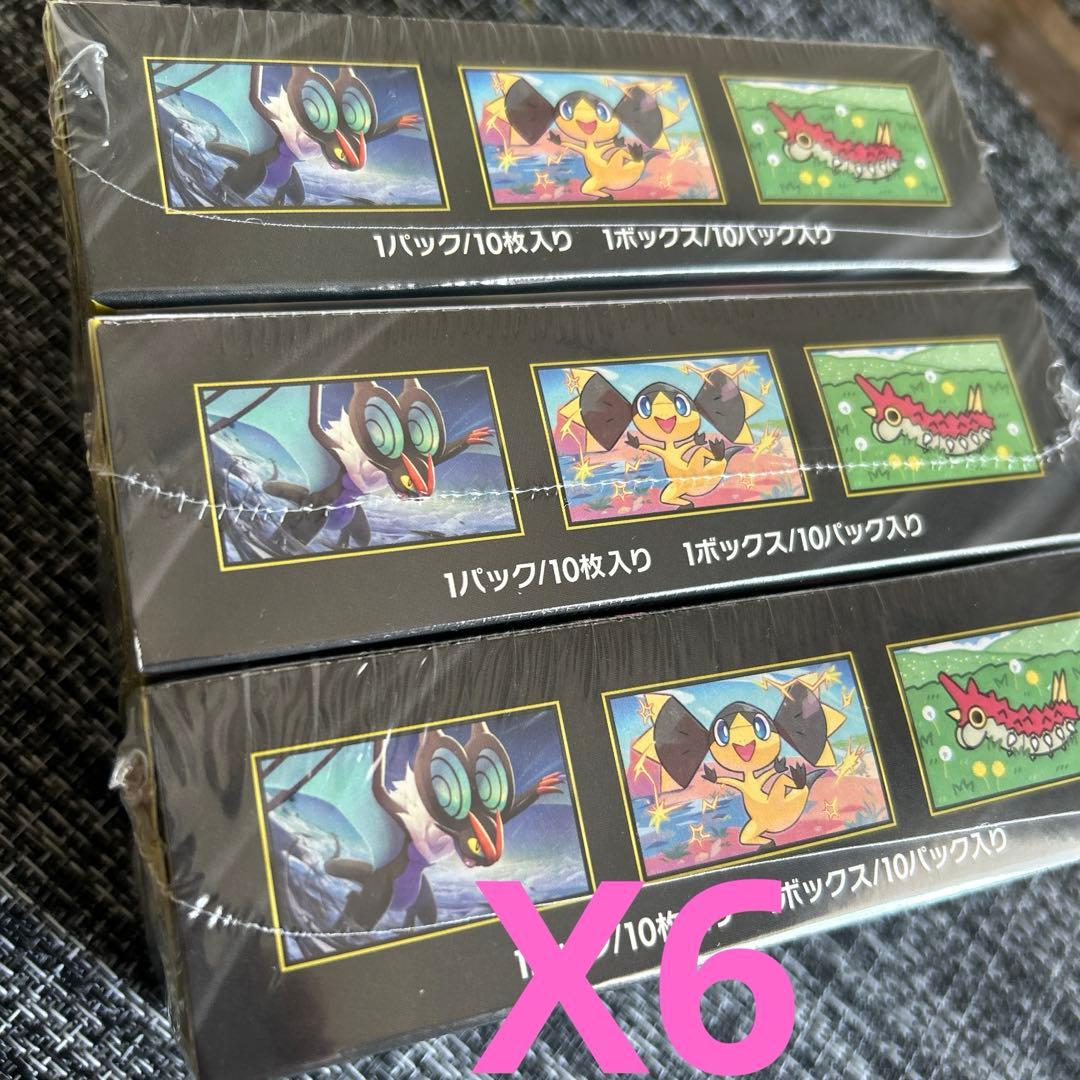 【シュリンク付】ポケカmegaドリームex 6box