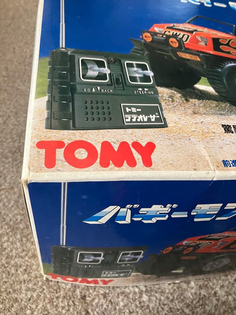 TOMY ラデオレーサー バギーモンスター 6WD ラジコン　昭和レトロ