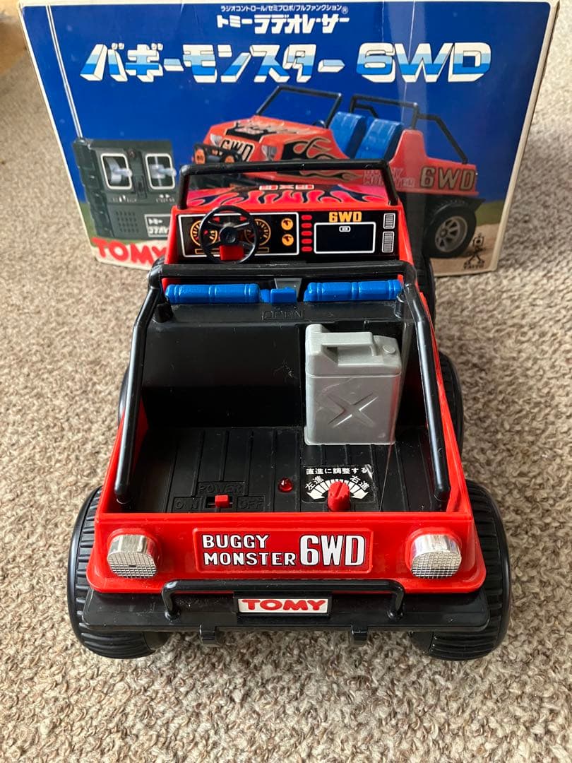 TOMY ラデオレーサー バギーモンスター 6WD ラジコン　昭和レトロ
