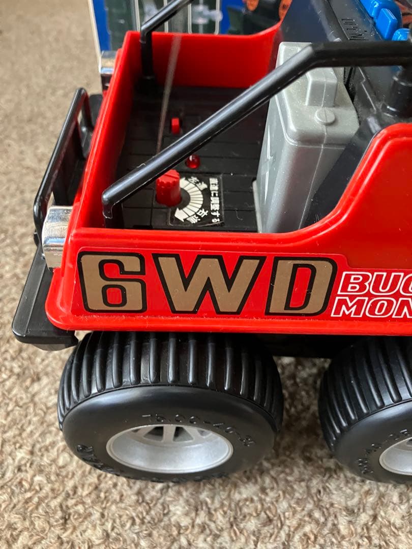 TOMY ラデオレーサー バギーモンスター 6WD ラジコン　昭和レトロ