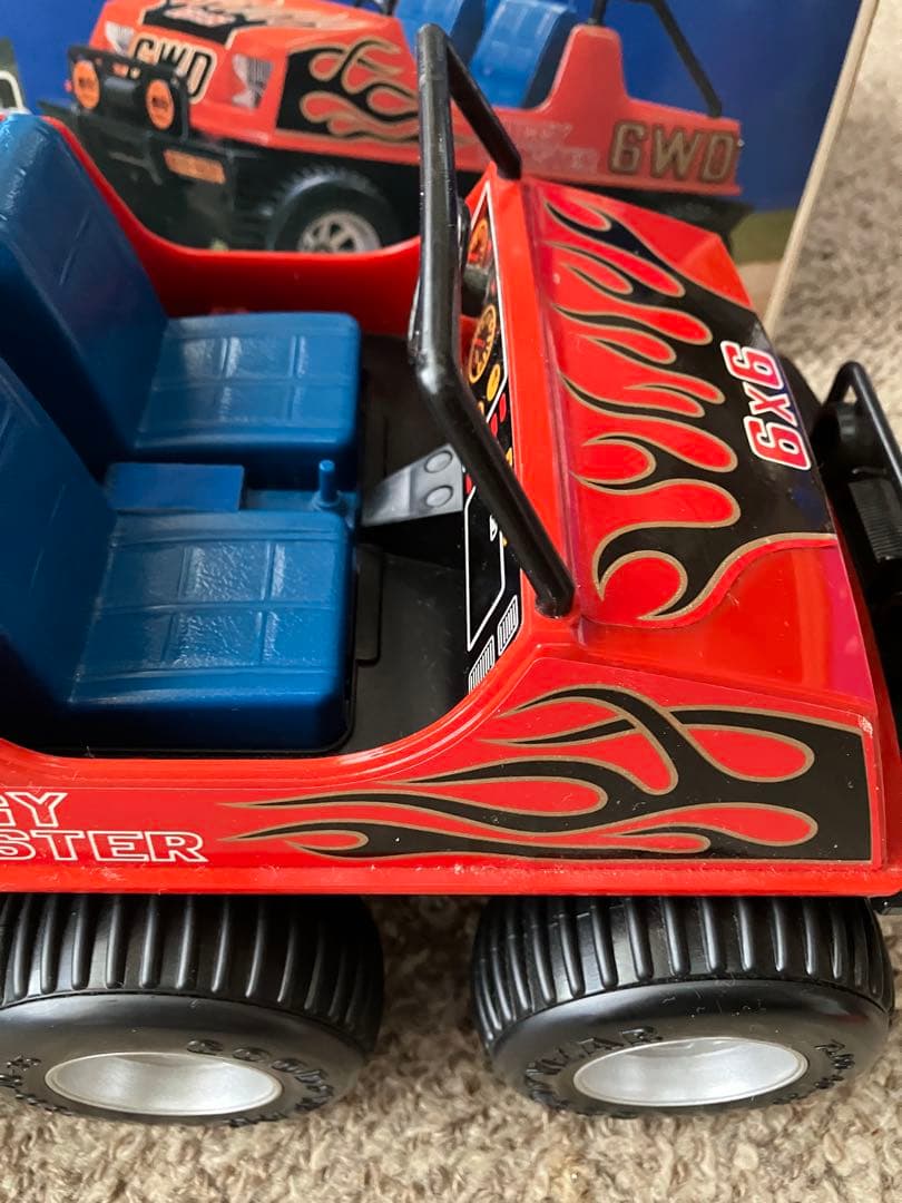 TOMY ラデオレーサー バギーモンスター 6WD ラジコン　昭和レトロ