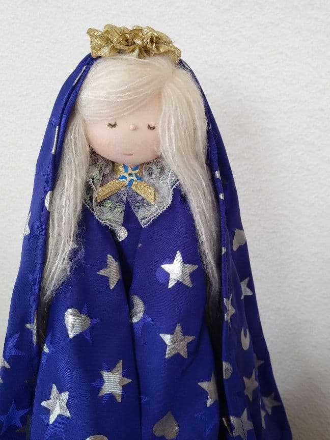 手作り人形　雪の女王　米山京子さん風