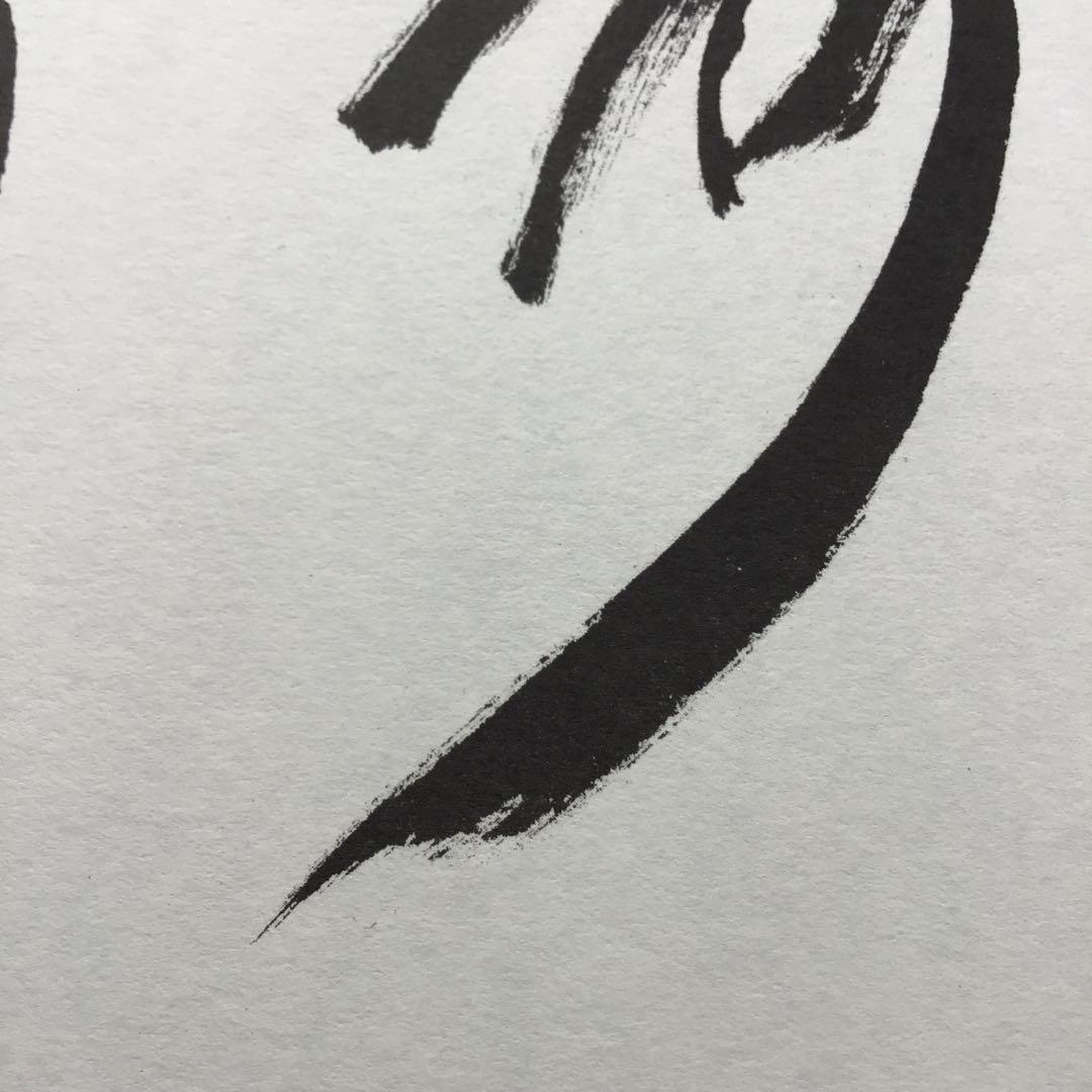 色紙　「寿」　元名古屋市長　杉戸清氏直筆　畳紙　配送用袋　S1031SS