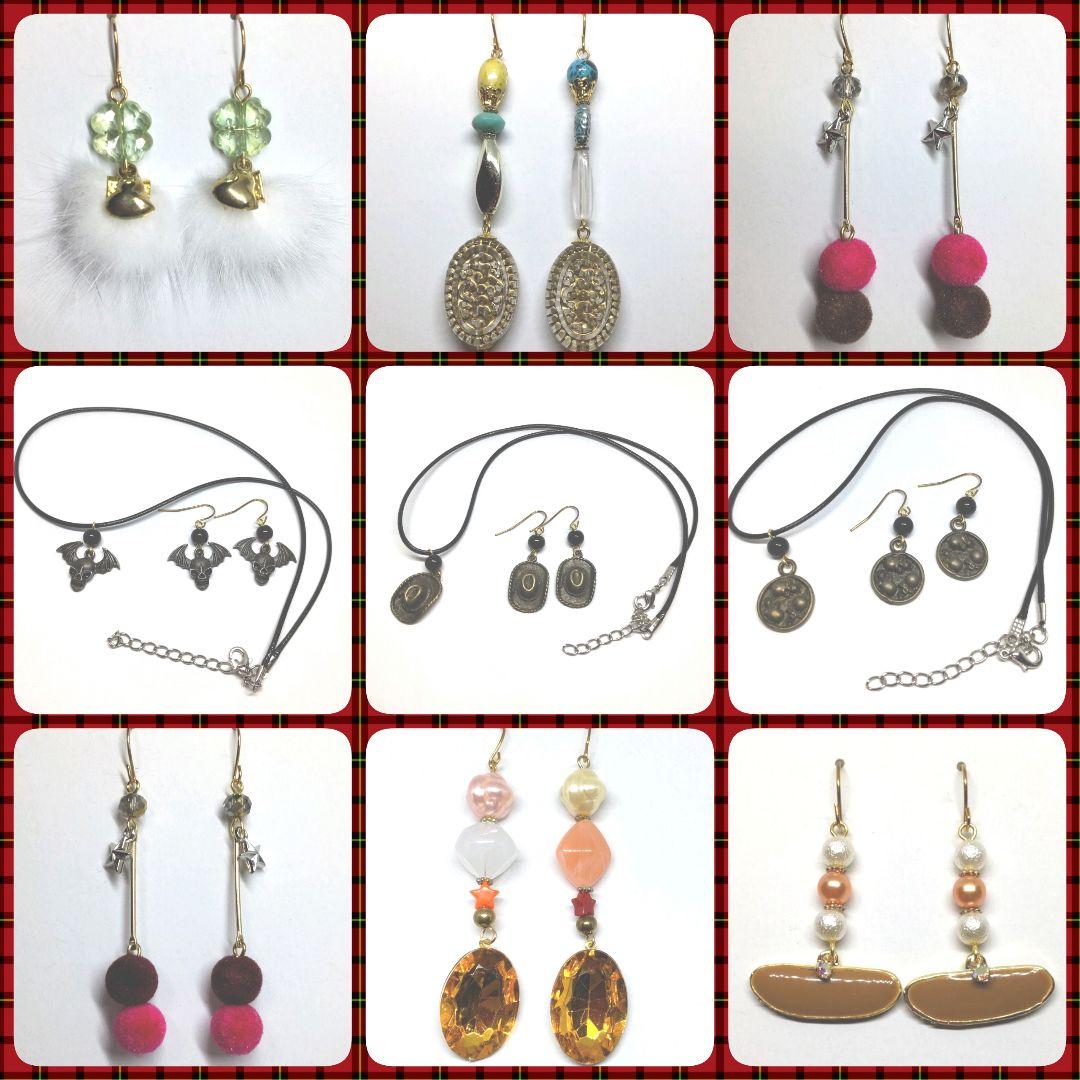 フックピアス 大量 お得 80ペアセット まとめ売り 在庫処分