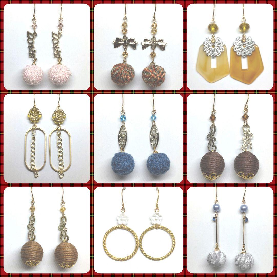 フックピアス 大量 お得 80ペアセット まとめ売り 在庫処分