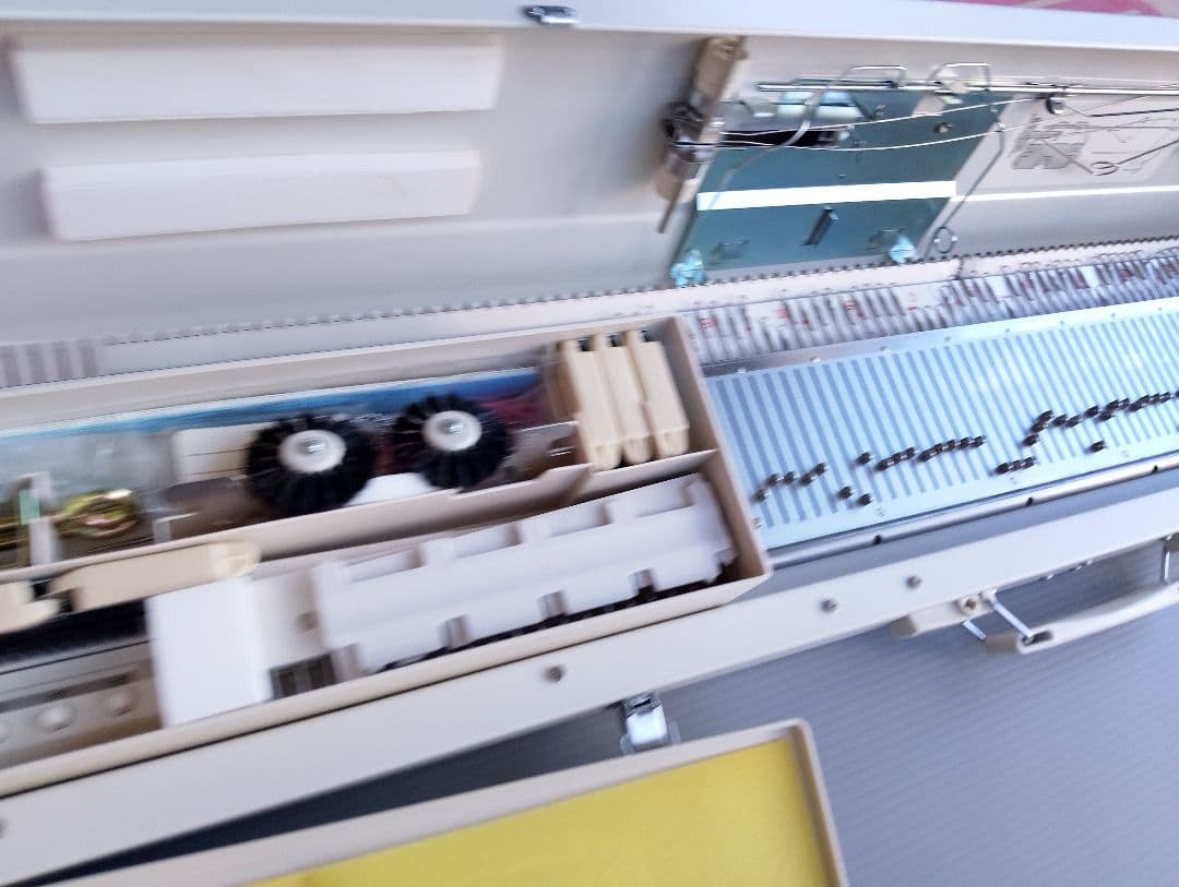 シルバー編み機ハンズリブSR-150新品未使用動作未確認(あ63)