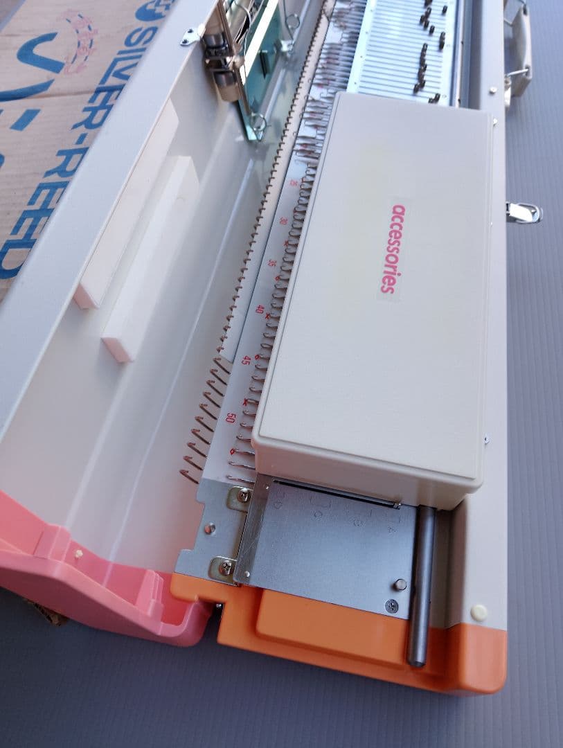 シルバー編み機ハンズリブSR-150新品未使用動作未確認(あ63)