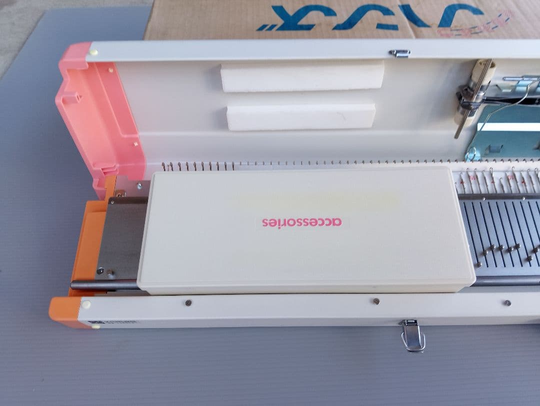 シルバー編み機ハンズリブSR-150新品未使用動作未確認(あ63)