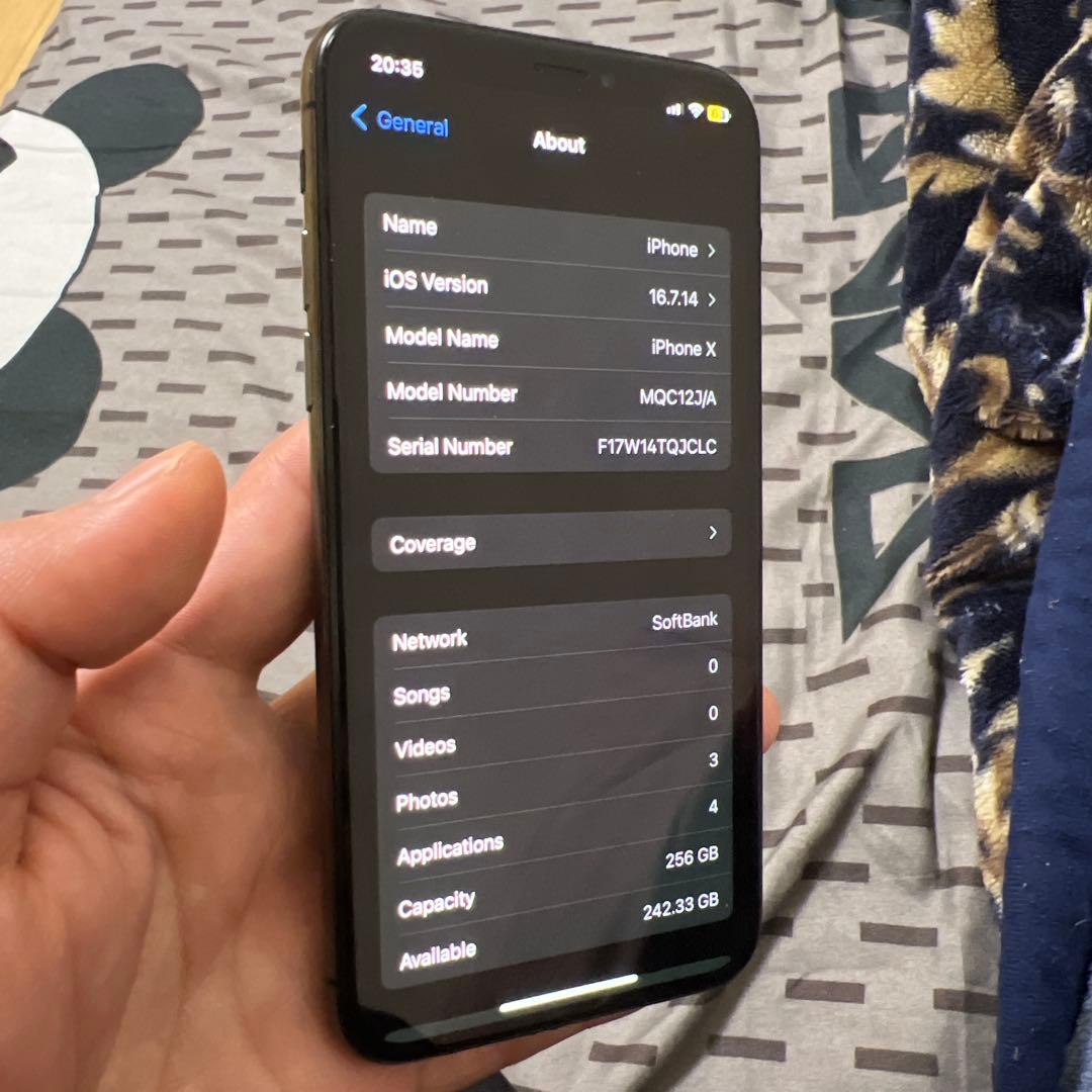 スマートフォン本体 Apple iPhone X sim free