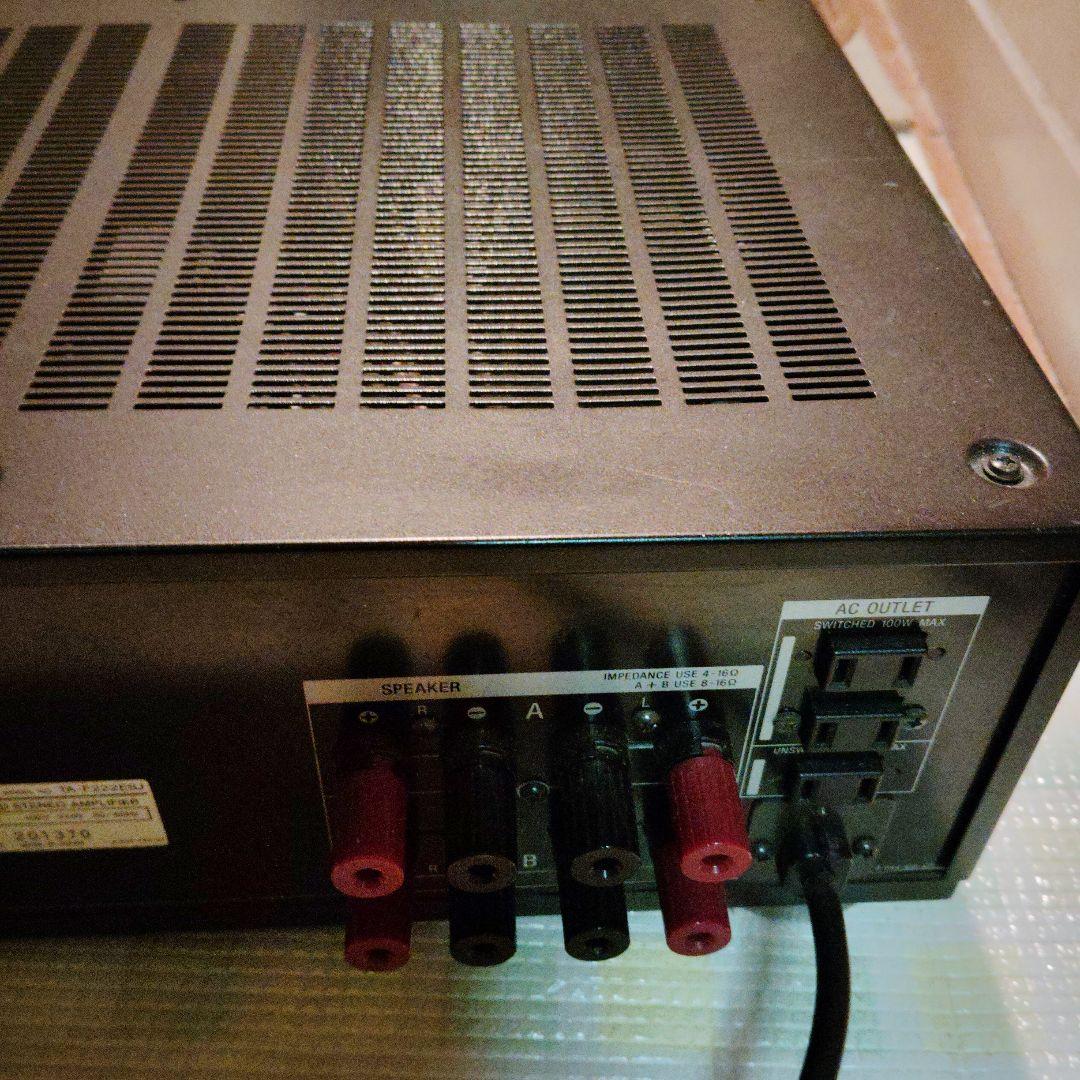 ソニーf222esjプリメインアンプ