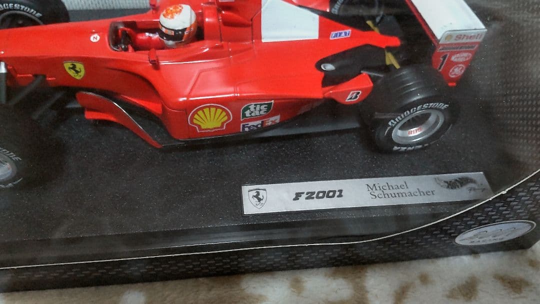 フェラーリ F2001 シューマッハ 限定モデル