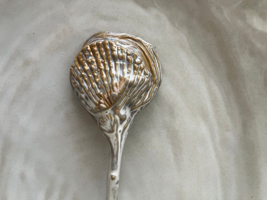 Yarnnakarn ヤナカーン 貝殻デザイン スプーン