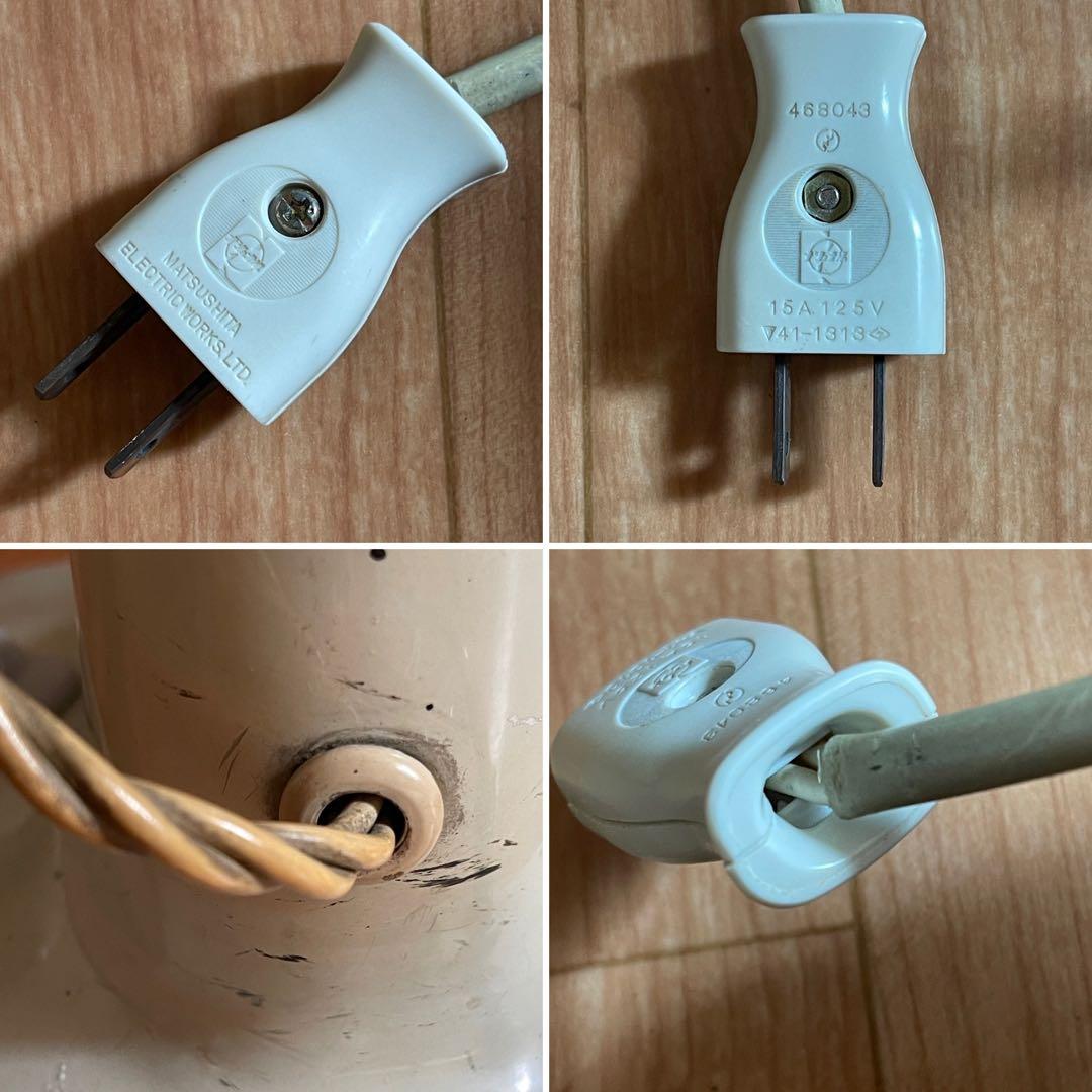 【送料込】扇風機 昭和レトロ 松下電器 ナショナル 動作品 インテリア用