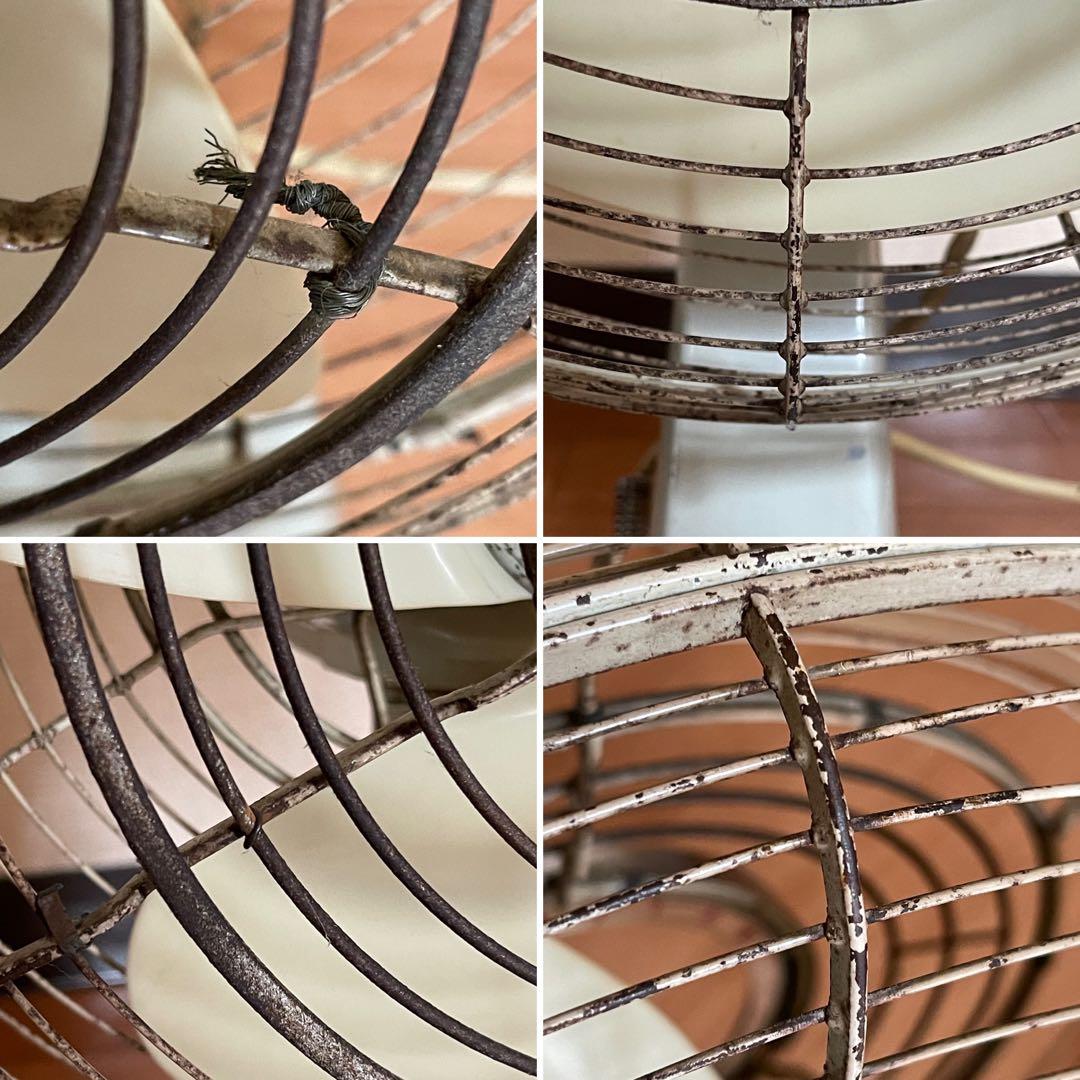 【送料込】扇風機 昭和レトロ 松下電器 ナショナル 動作品 インテリア用