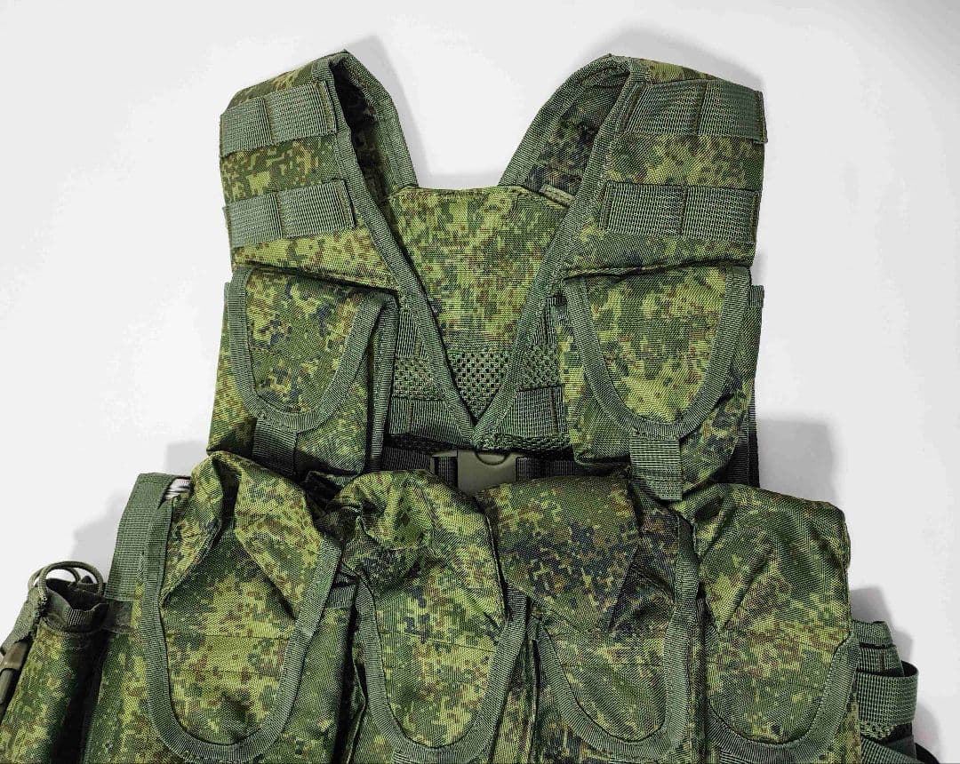 ロシア軍 6sh117 タクティカルベスト バックパック フルセット 新品未使用