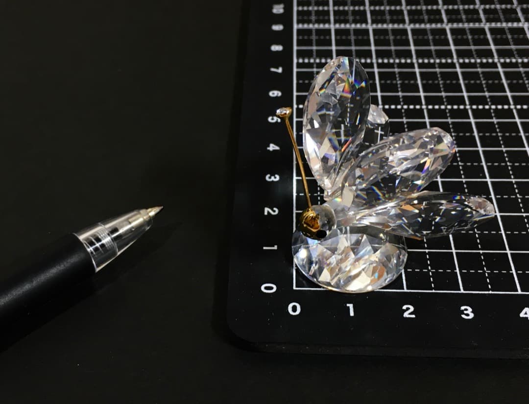 Swarovski スワロフスキー 蝶 クリスタル フィギュリン 置物