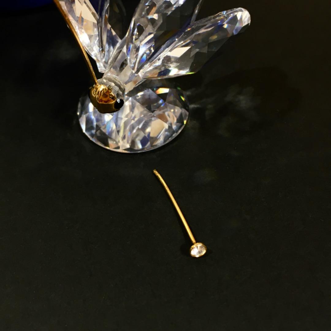 Swarovski スワロフスキー 蝶 クリスタル フィギュリン 置物
