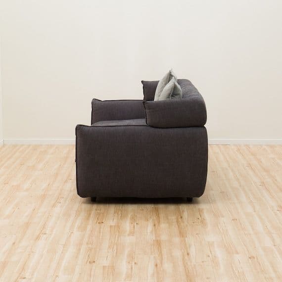 セール【送料込】ニトリ ソフティーナ 3人掛ソファ クッション3個付