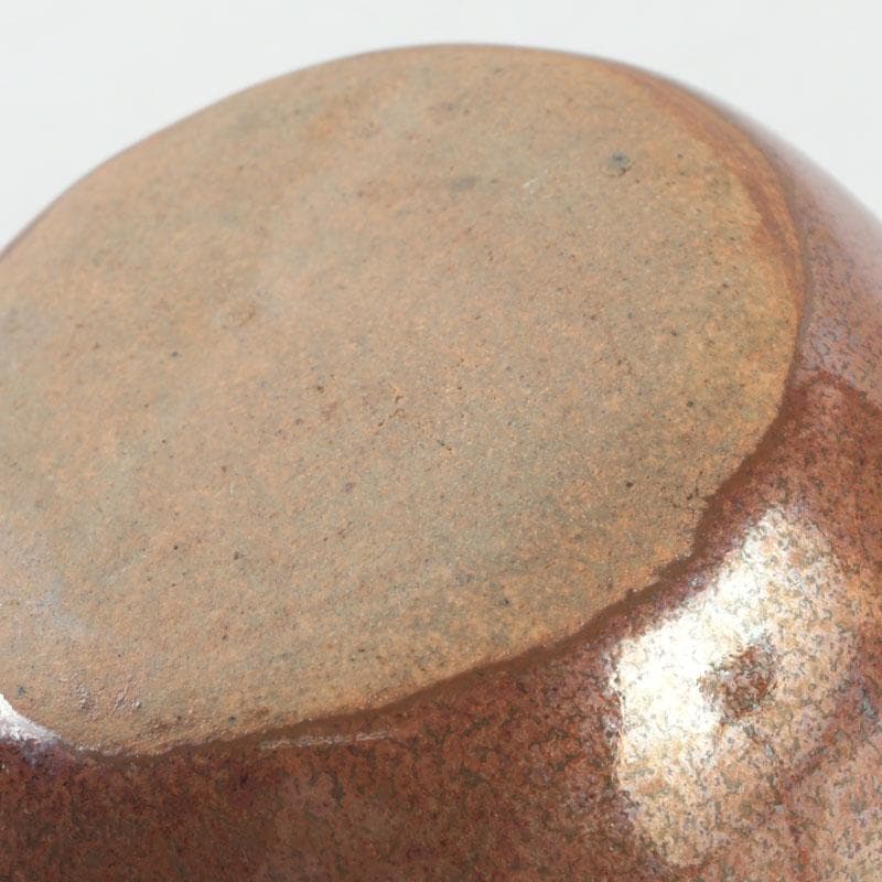 茶道具　柿　香合　共箱　V　9670