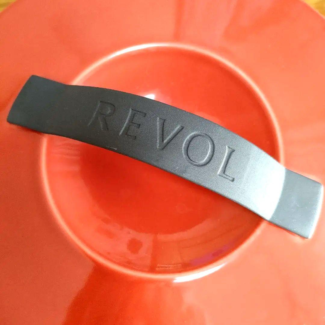 【美品】レヴォル　REVOL オーブン鍋　両手鍋　18cm　フランス製