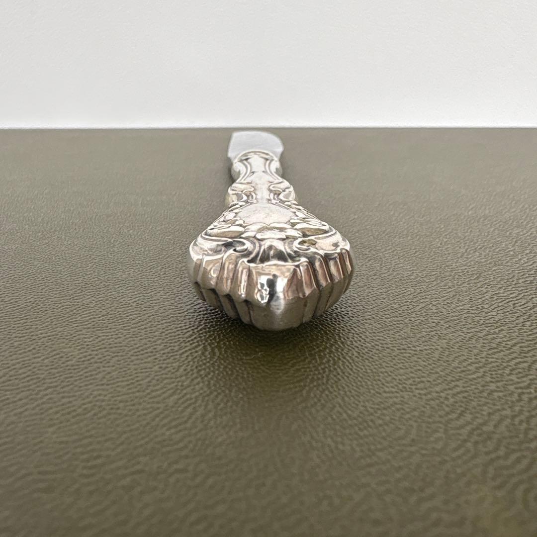 ビンテージ　ALVIN STERLING ナイフ　純銀　Chateau Rose