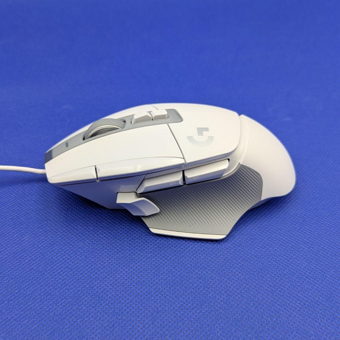【美品】G502 X ゲーミングマウス 白 有線接続