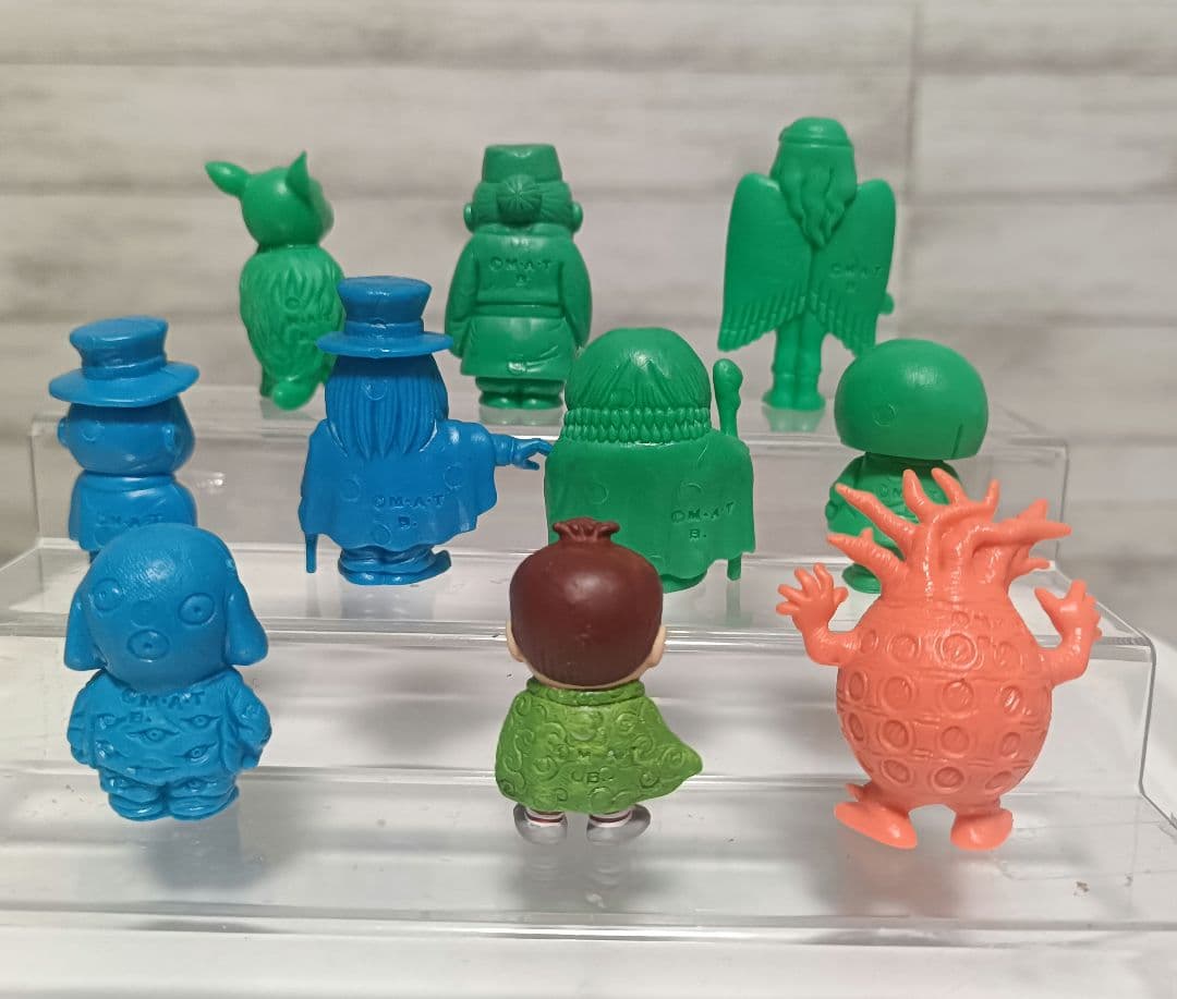 悪魔くん　消しゴム　フィギュア　ペイント品