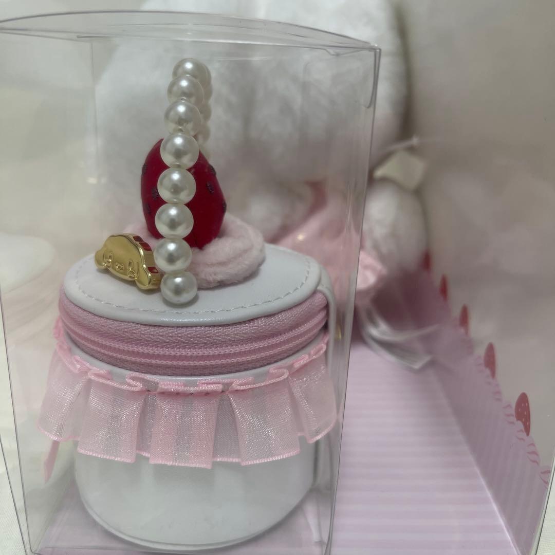 【公式完売】シナモロール いちごホイップ ぬいぐるみ＋ケース