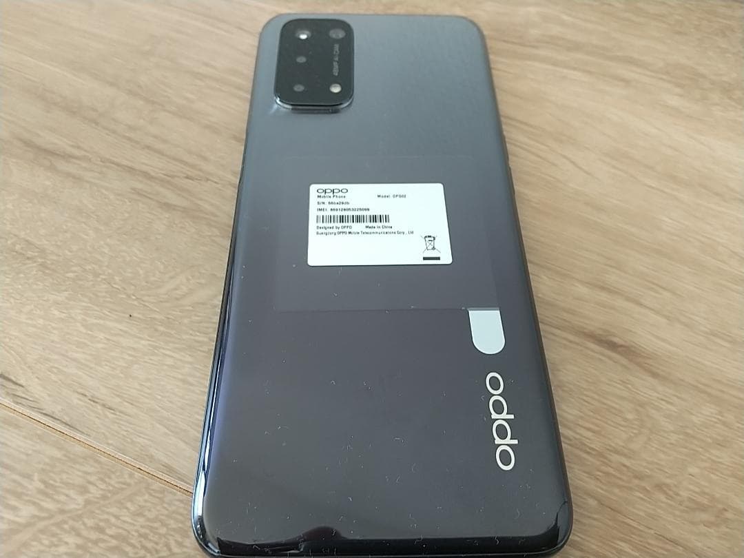 【美品】　OPPO　A54 5G　OPG02　UQmobile版　スマホ本体　黒