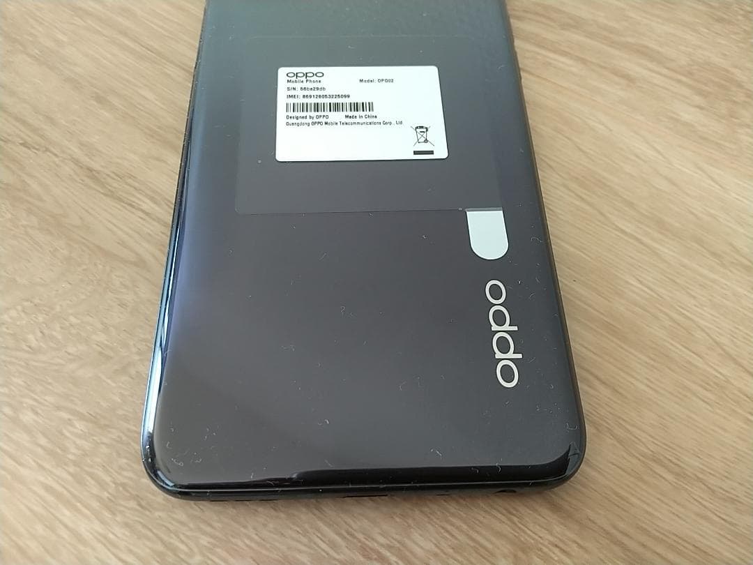 【美品】　OPPO　A54 5G　OPG02　UQmobile版　スマホ本体　黒
