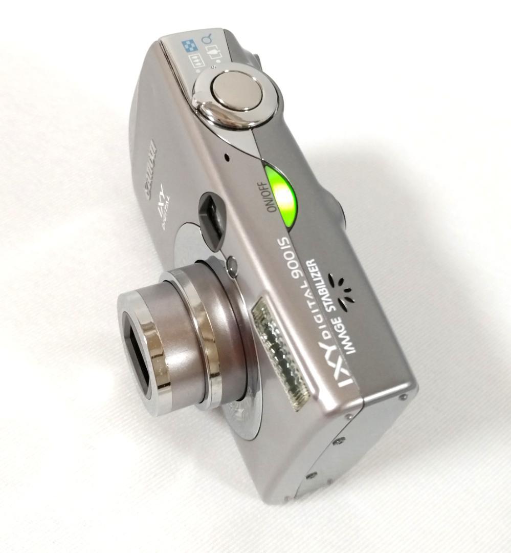 動作良好 Canon IXY 900 IS CCD 広角28mm 充電器付