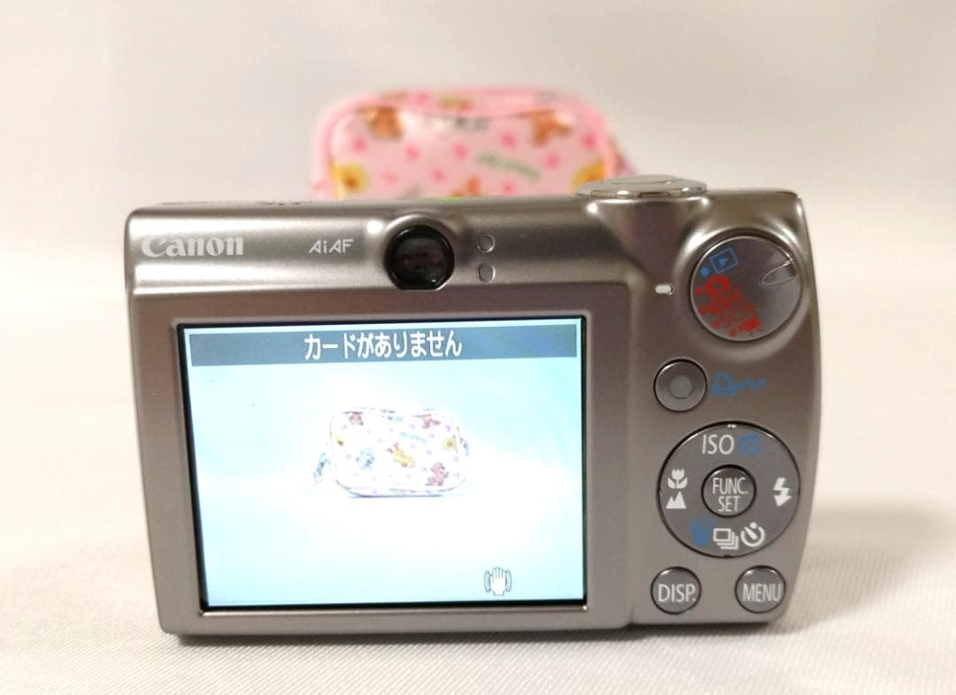 動作良好 Canon IXY 900 IS CCD 広角28mm 充電器付