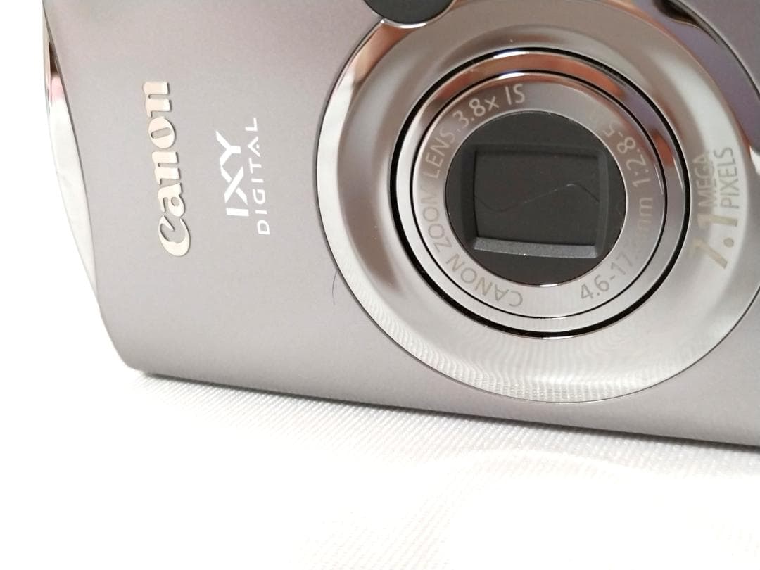 動作良好 Canon IXY 900 IS CCD 広角28mm 充電器付
