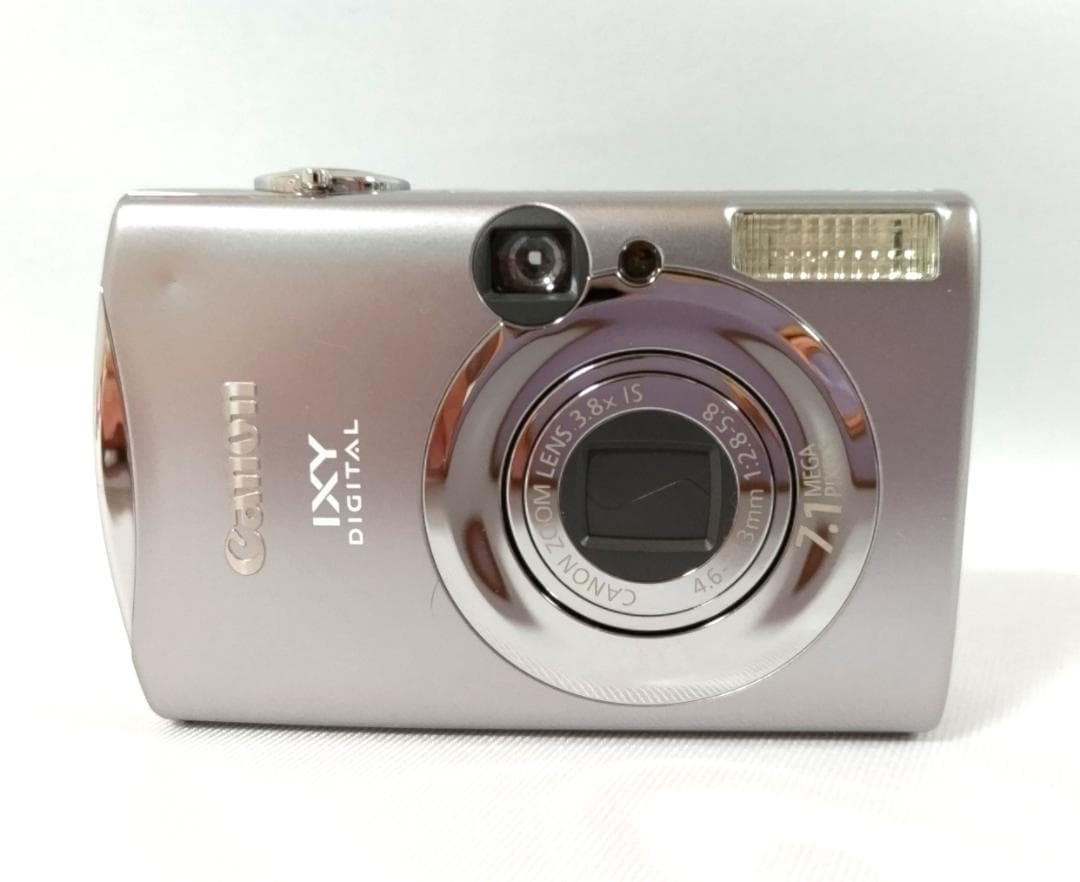 動作良好 Canon IXY 900 IS CCD 広角28mm 充電器付