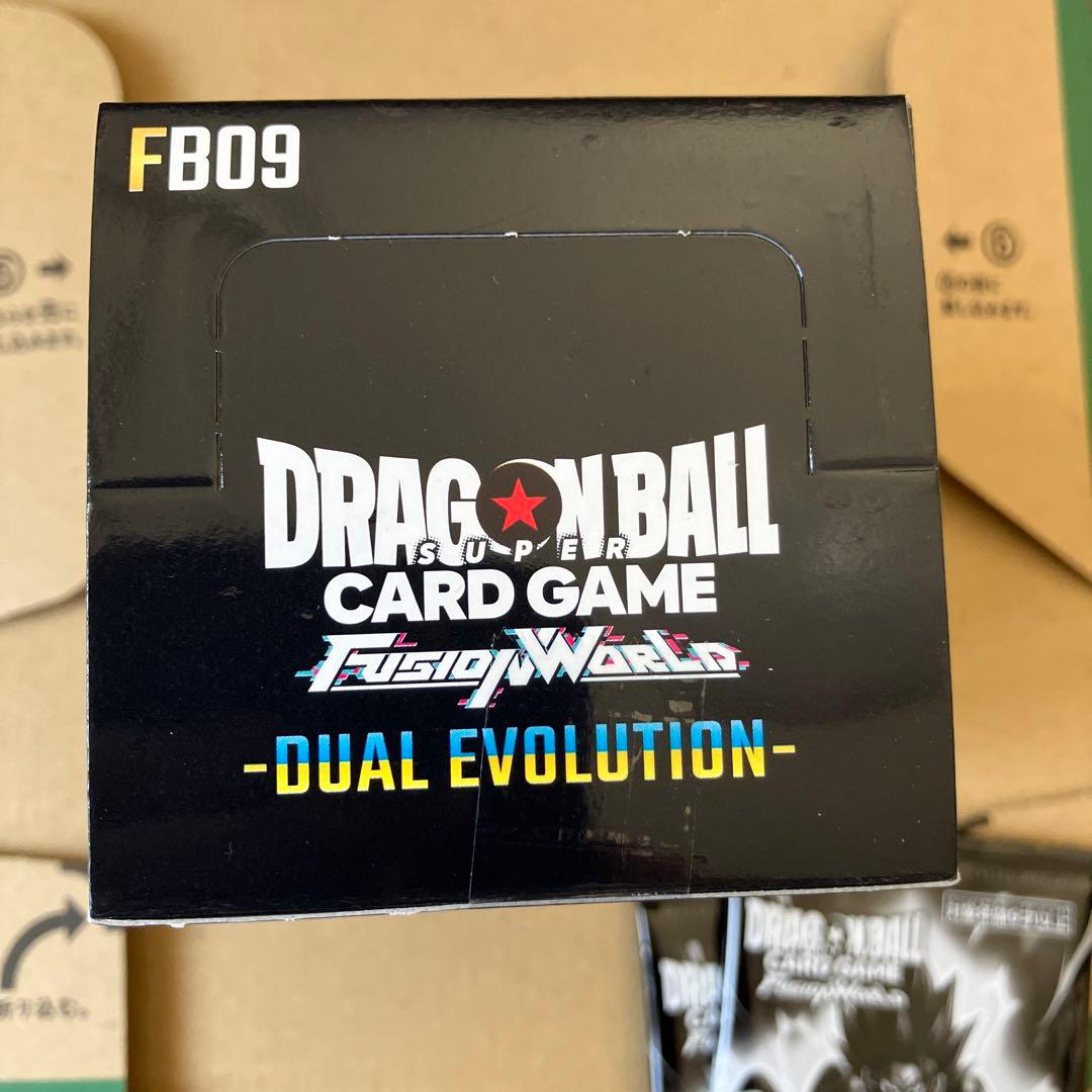 フュージョンワールドFB09デュアルエボリューション1箱テープ付とプロモ2パック