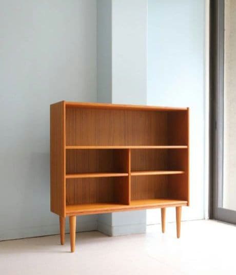 デンマークヴィンテージ チーク材 ブックケース