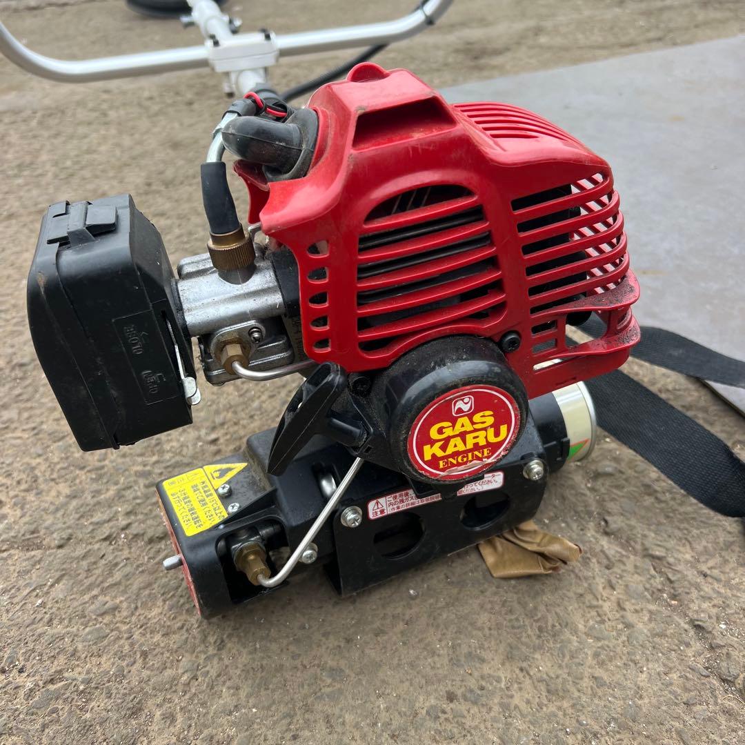 GKC-2 カセットガス式 エンジン部分 ハンドル付 刈払機 草刈機